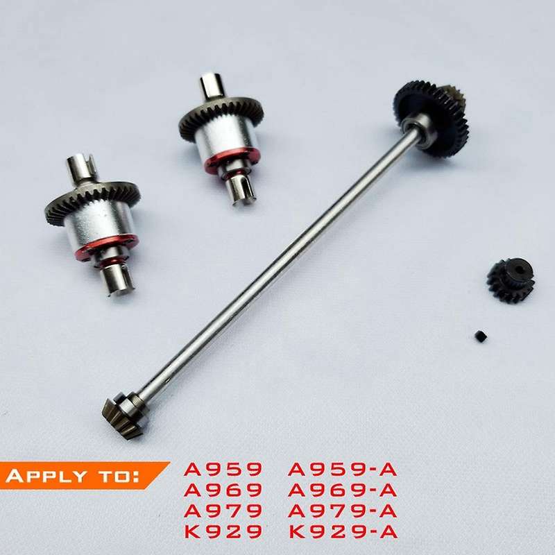 Gear Set for Wltoys A959 A969 A979 K929 1/18 Rc Car Upgrade Parts