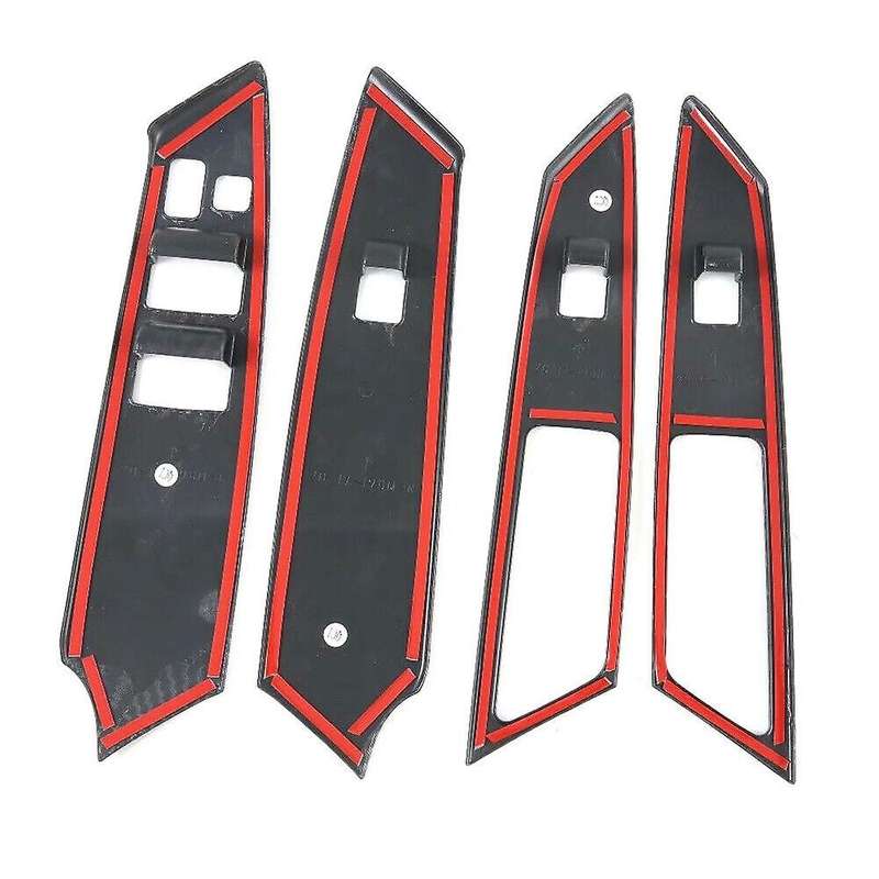 4pcs Glass Lift Panel Door Armrest for Mitsubishi Montero Sport 16-20