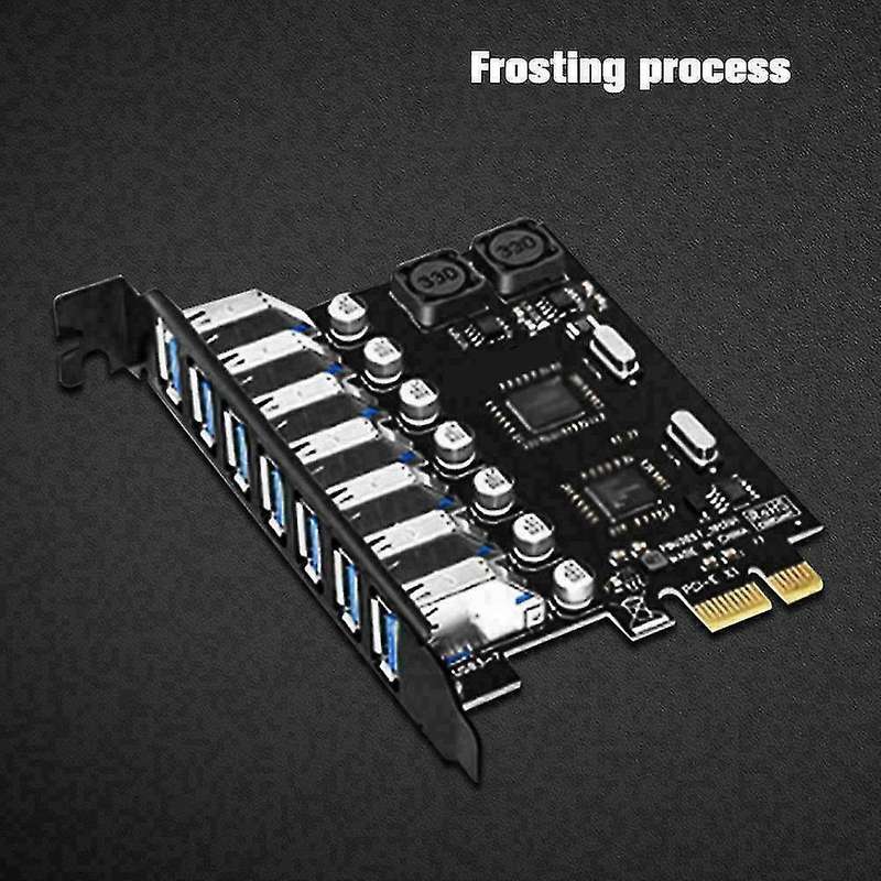 7 Port 5gbps Adapter Pci-e Express Super Speed Add On Card