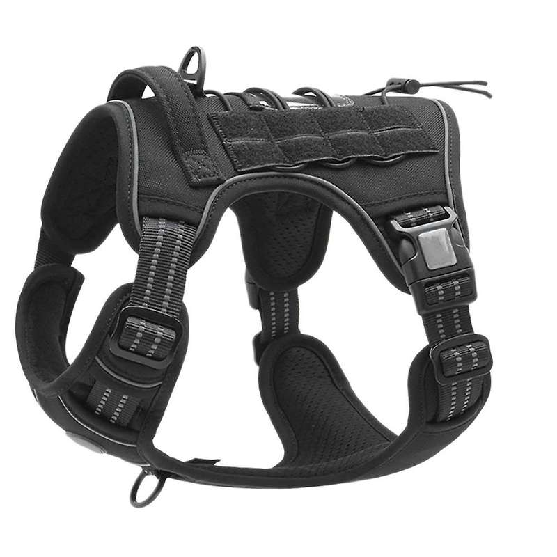 Nylon Reflective Dog Harness Leash Large Dog Training Dog Harness(xl)