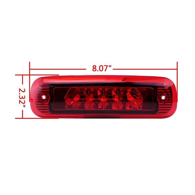 3rd Third Led High Level Tail Brake Stop Light Red