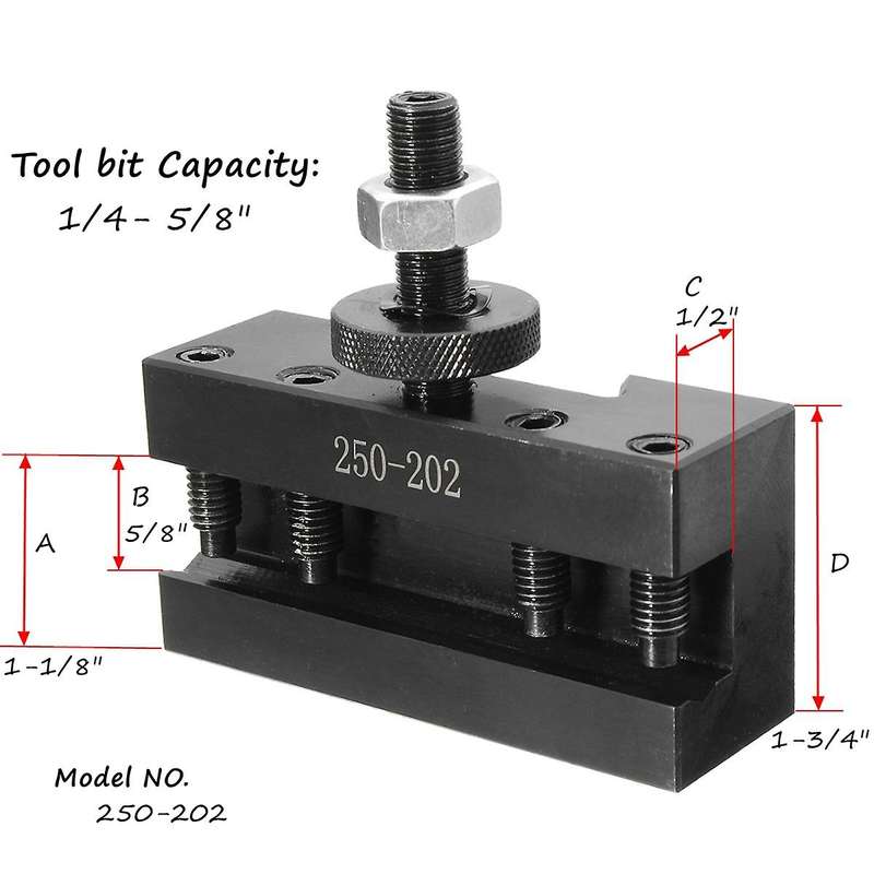 250-202 Change Bxa #2xl Tool Post 3/4 Inch Boring Turning Holder