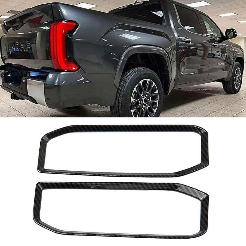 Car Carbon Fiber Abs Seat Button Adjustment Bezel Decoration Cover