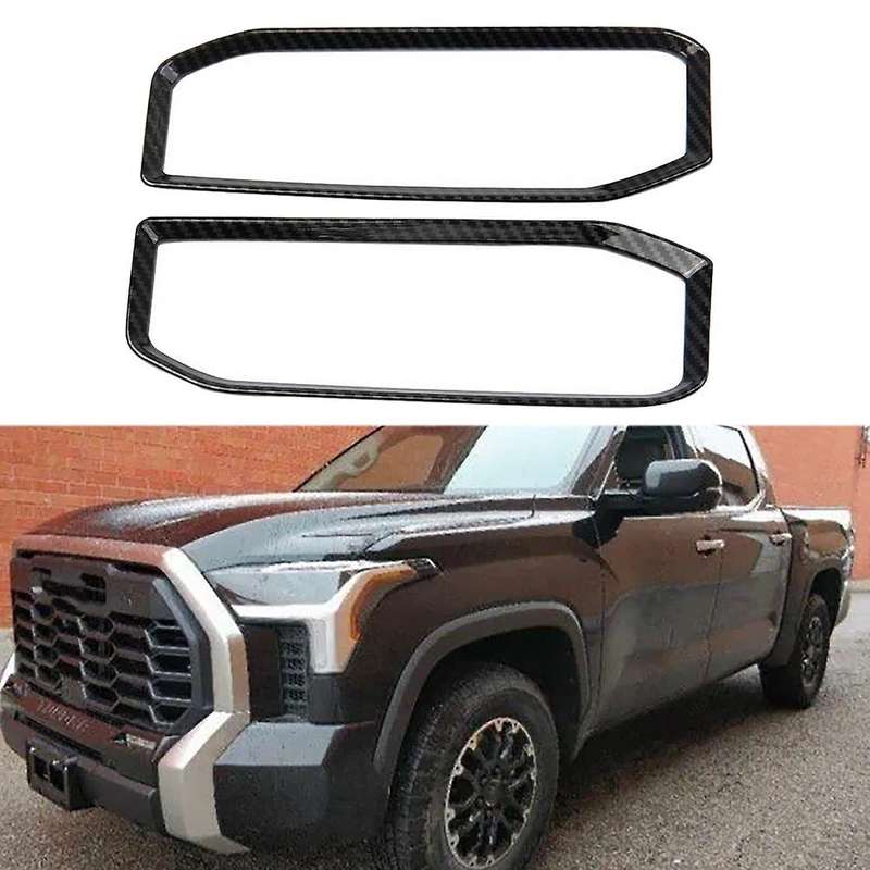 Car Carbon Fiber Abs Seat Button Adjustment Bezel Decoration Cover