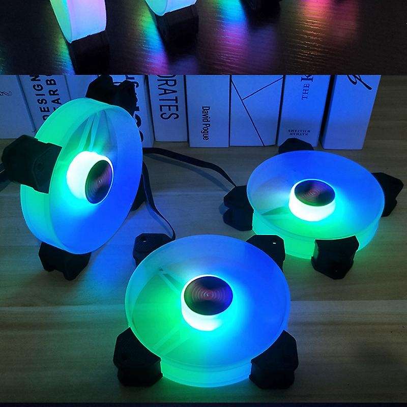 Coolmoon F-yh Computer Case Pc Cooling Fan Rgb Adjust 120mm Case Fan