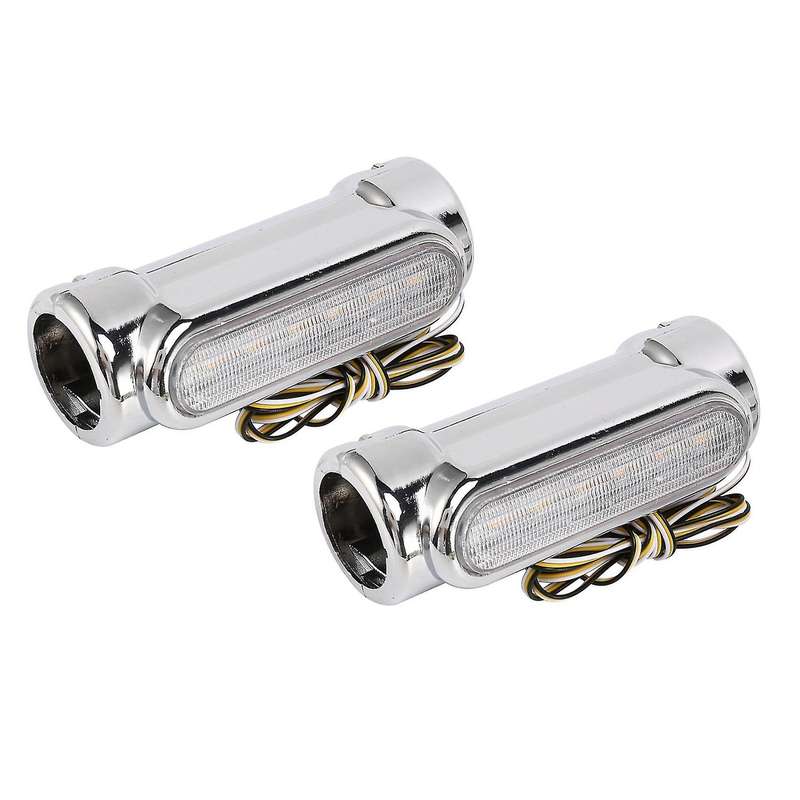 Motorcycle Led Driving Light/turn Signal Light for Harley(silver)