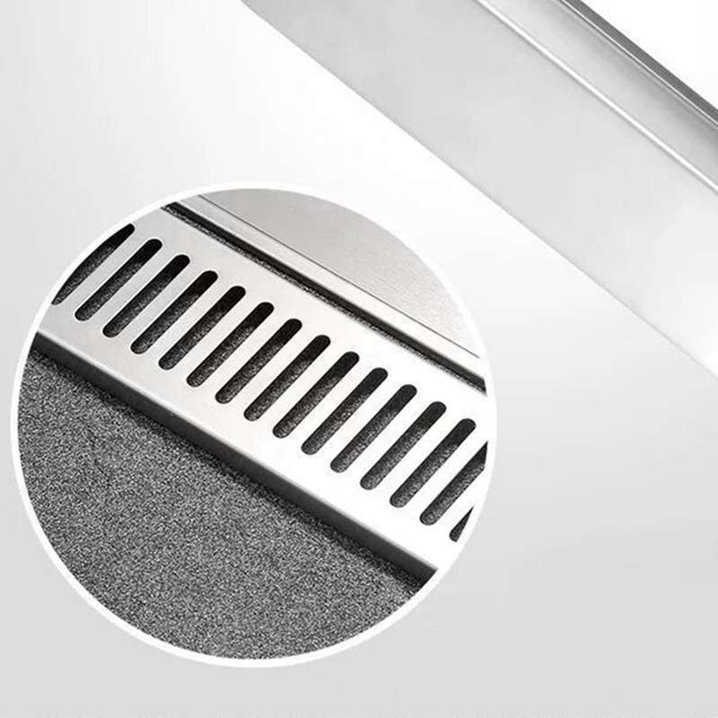 Rectangular Linear Shower Floor Drain for Hotel Bathroom Floor