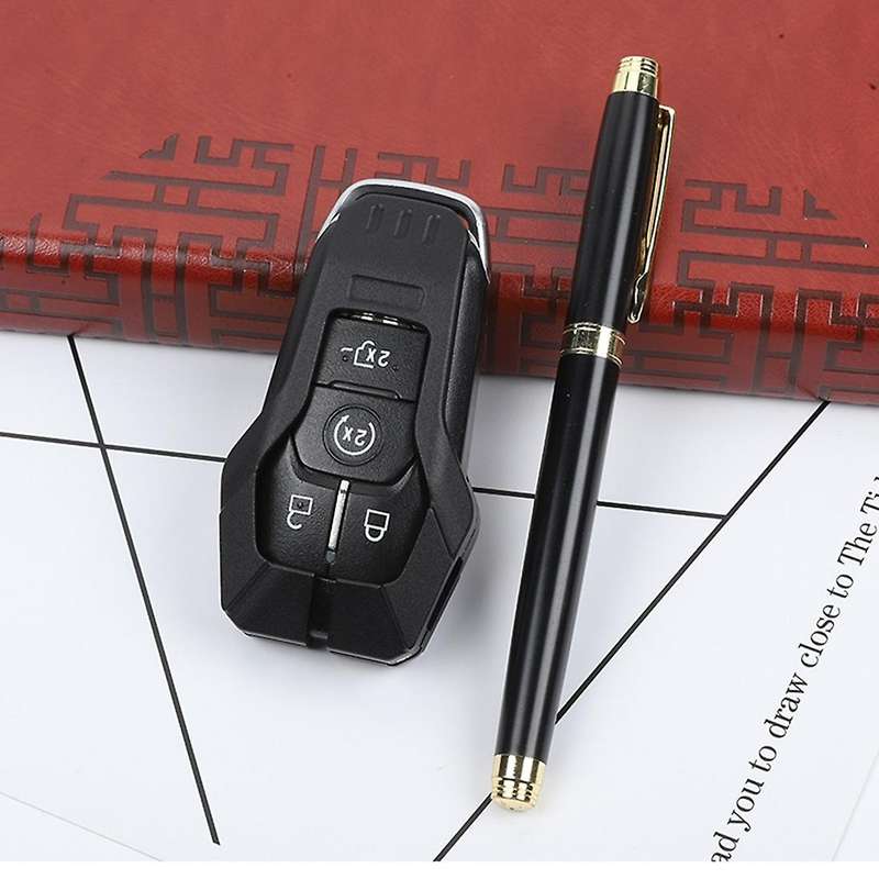 Car Remote Key Cover Case for Ford F150 F-150 2015 2016 2017,black