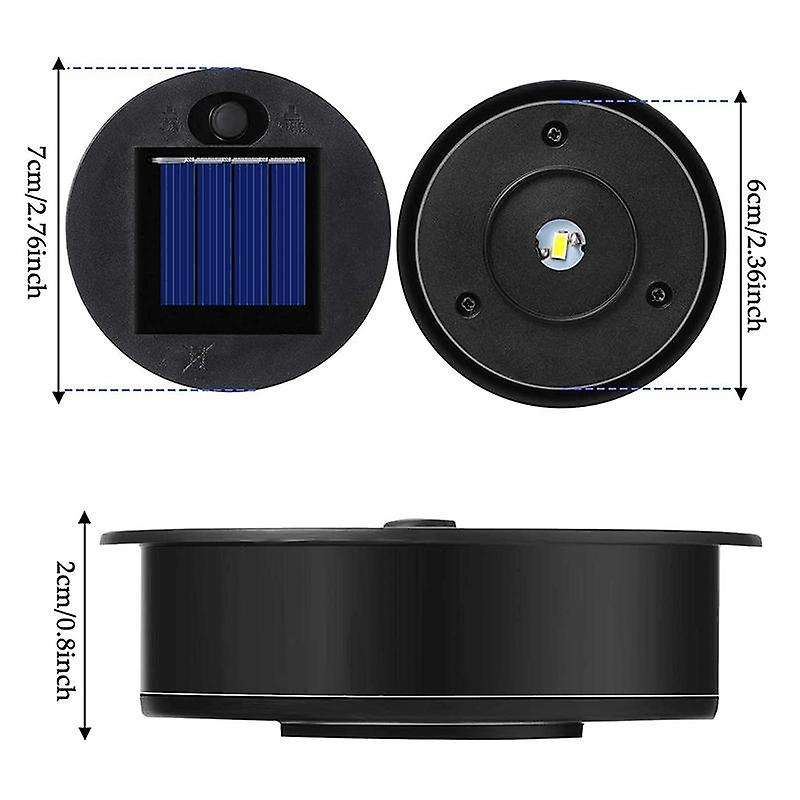 4 Pieces Replacement Solar Light Tops Outdoor Hanging Lantern Light