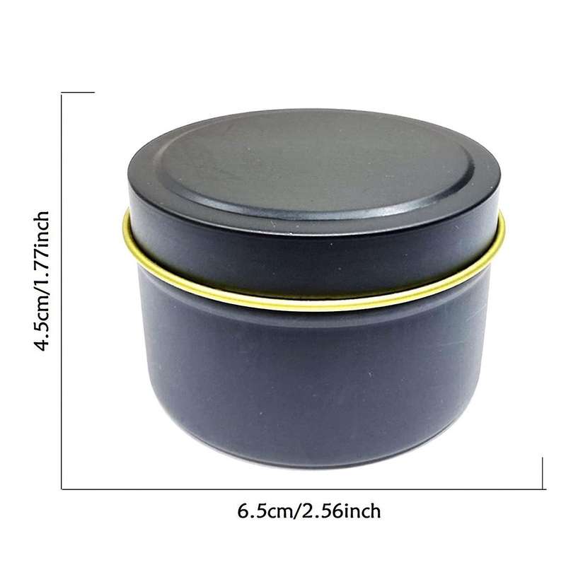 24 Pack Candle Tin Cans, 4 Oz, for Diy Candle Making, Arts & Crafts