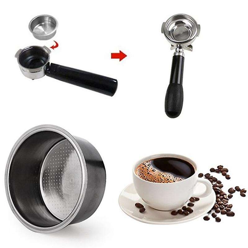 For Breville Coffee Machine Filter Basket Pod Stainless Steel Cup