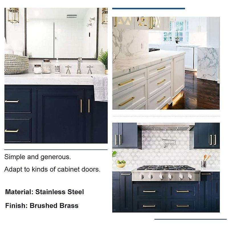 Gold Cabinet Pulls Brushed Drawer Pulls Gold Kitchen Cabinet Handles