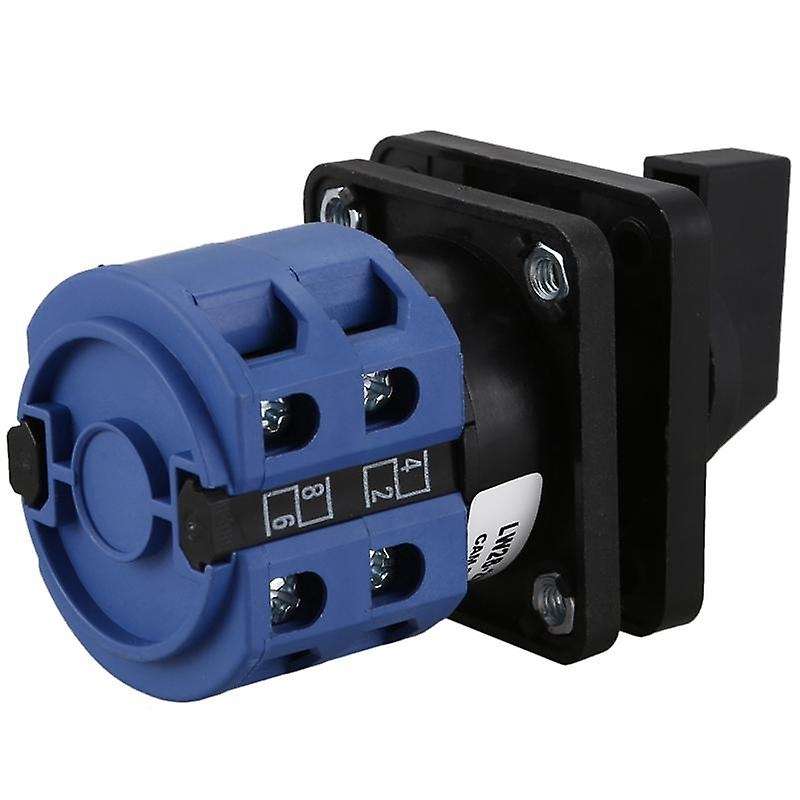 3x Ac660v 25a 3-position Momentary Changeover Switch Blue+black