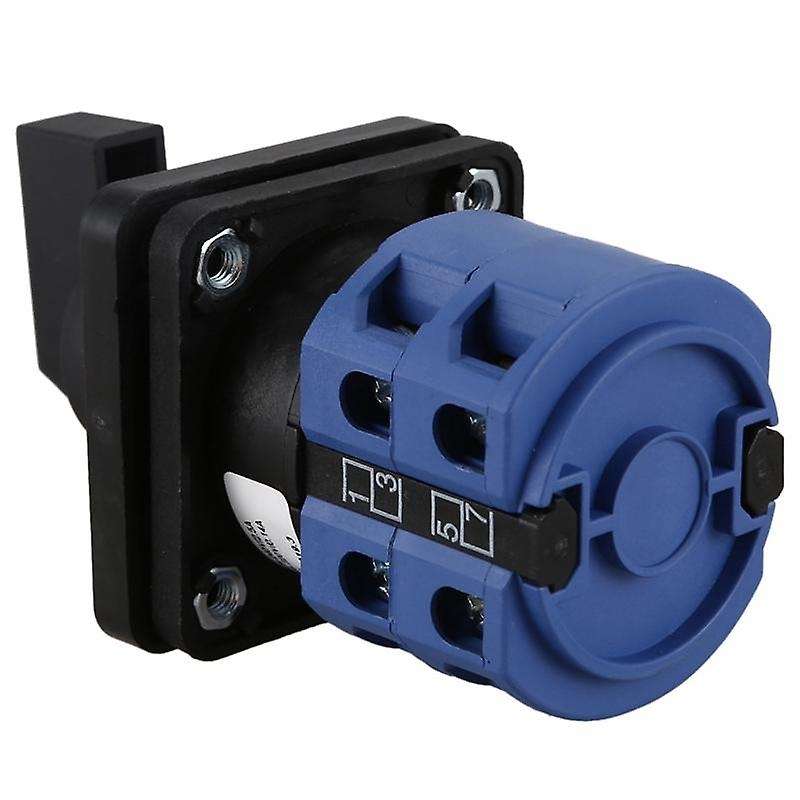 3x Ac660v 25a 3-position Momentary Changeover Switch Blue+black
