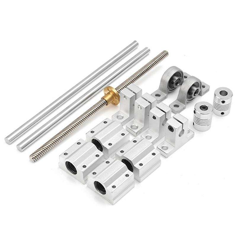 15pcs 200mm Optical Axis Guide Aluminum Slide Bushing Cnc Parts