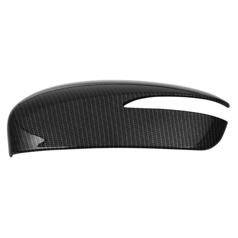Carbon Fibre Rear View Mirror Trim Cover Car Styling Accessories 2pcs
