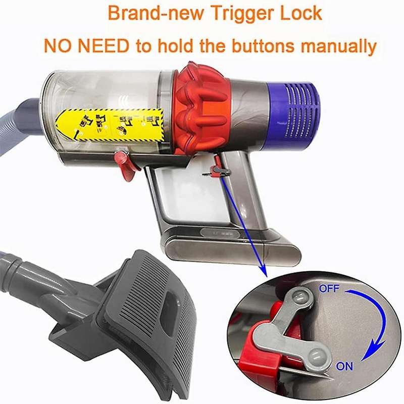 Dog Pet Brush Dog Brush Trigger Lock for Dyson V8 V7 Dog Brush A