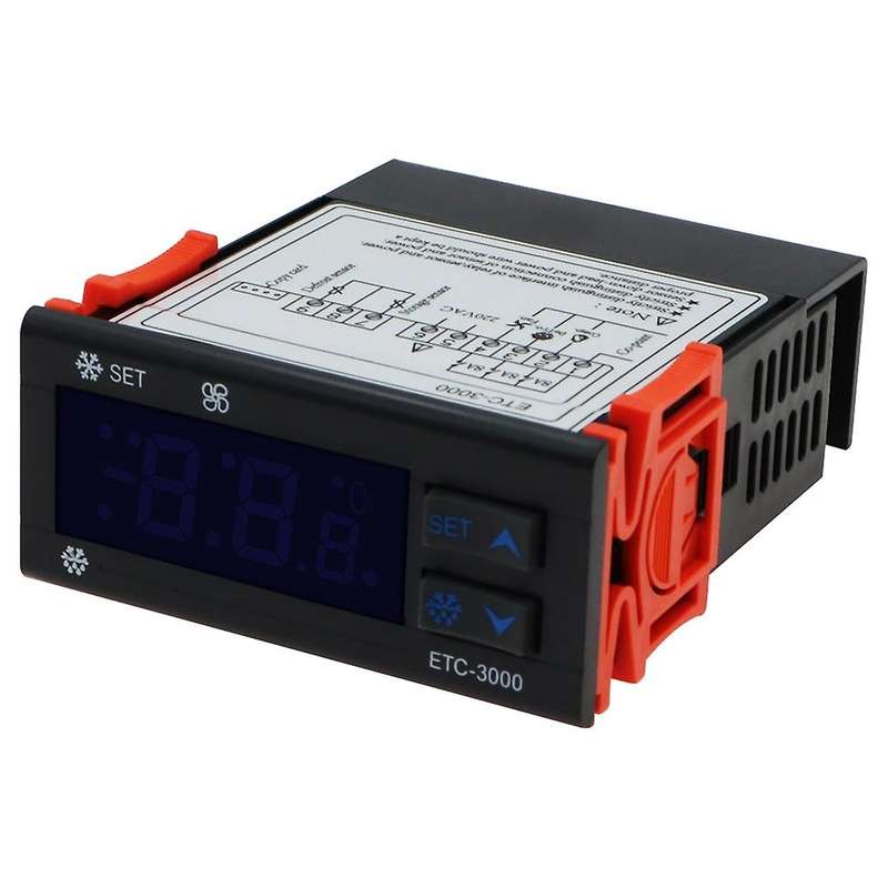 Etc-3000 Temperature Controller Refrigerator Thermostat Regulator
