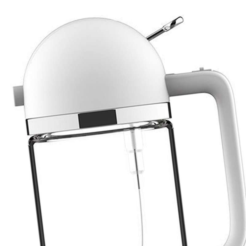 Glass Oil and Vinegar Dispenser Kitchen Cooking Spray Bottle White