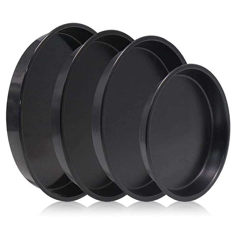 4 Pcs Non-stick Pizza Baking Pan 6 8 9 10-inch Diameter Pizza Tray