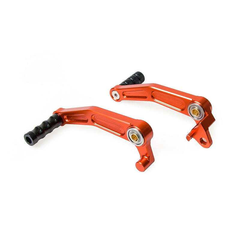 Pair Foot Brake Pedal Gear Shift Lever for Ktm Duke Rc 125 200 11-16