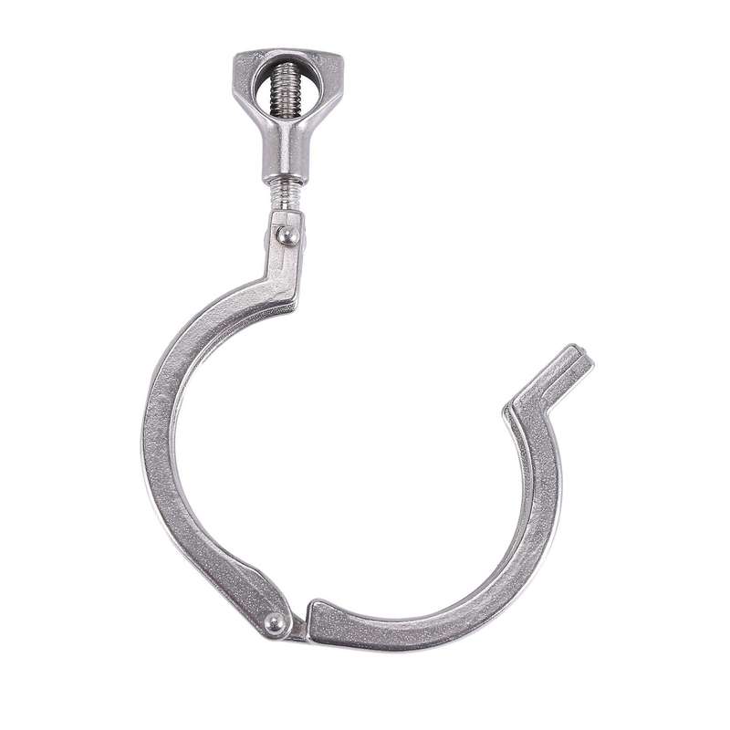 2pcs Tri-clamp Steel Single Pin Heavy Duty Tri Clamp with Wing Nut
