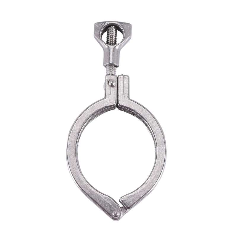 2pcs Tri-clamp Steel Single Pin Heavy Duty Tri Clamp with Wing Nut