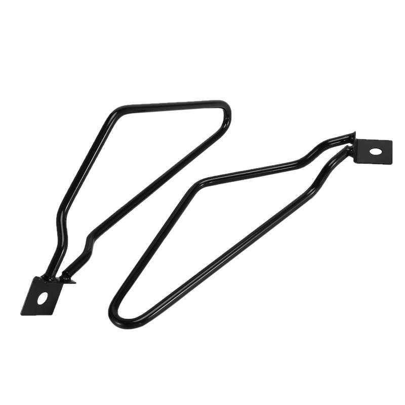Motorcycle Saddlebags Brackets Support for Harley-davidson Black