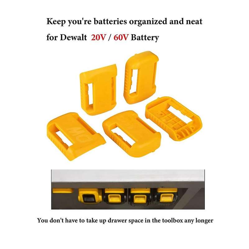 15 Pack Battery Holder for Dewalt Battery 20v / 60v Battery Holder