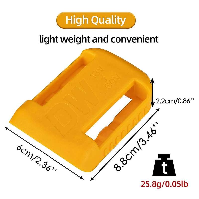 15 Pack Battery Holder for Dewalt Battery 20v / 60v Battery Holder