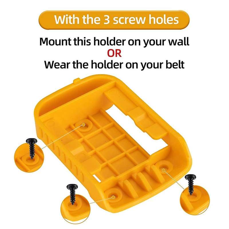 15 Pack Battery Holder for Dewalt Battery 20v / 60v Battery Holder