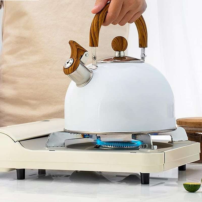 Tea Kettle, Stainless Steel for Stove Top, with Handle Loud Whistle