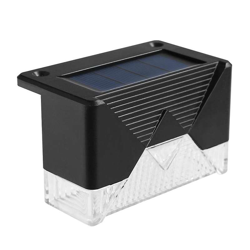 8pcs Led Solar Stair Lamp Ip65 Waterproof Outdoor Solar Deck Lights