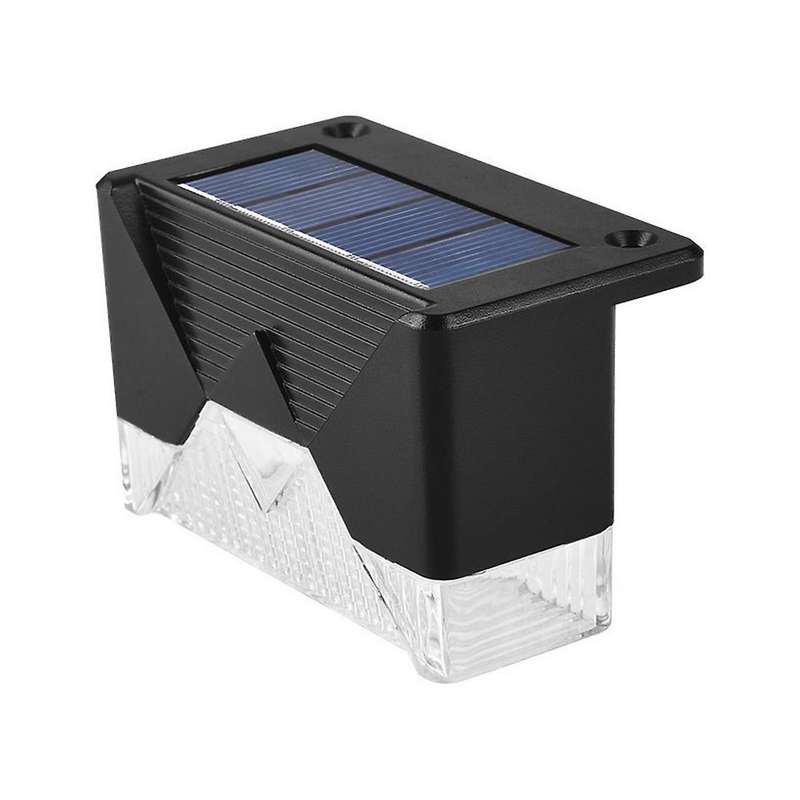 8pcs Led Solar Stair Lamp Ip65 Waterproof Outdoor Solar Deck Lights