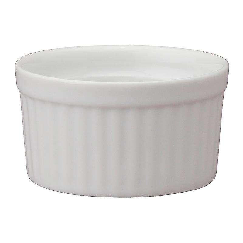 Hic 98002-6 Kitchen Small Cans, Fine White Porcelain,2-ounce Capacity