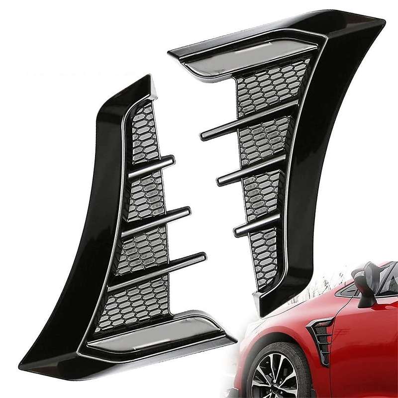 Splitter Spoiler Modification Side Mesh Ventilation Grille Fender