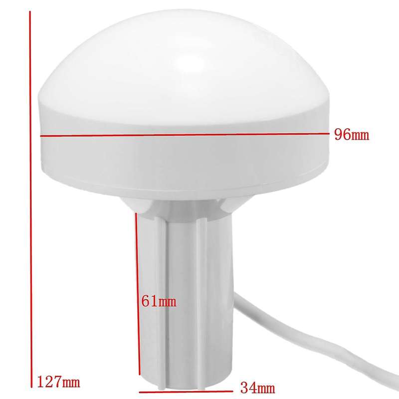 Ship Gps Active Marine Navigation Antenna 10m Bnc Male Plug Connector