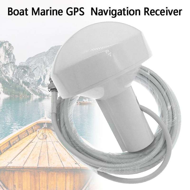 Ship Gps Active Marine Navigation Antenna 10m Bnc Male Plug Connector