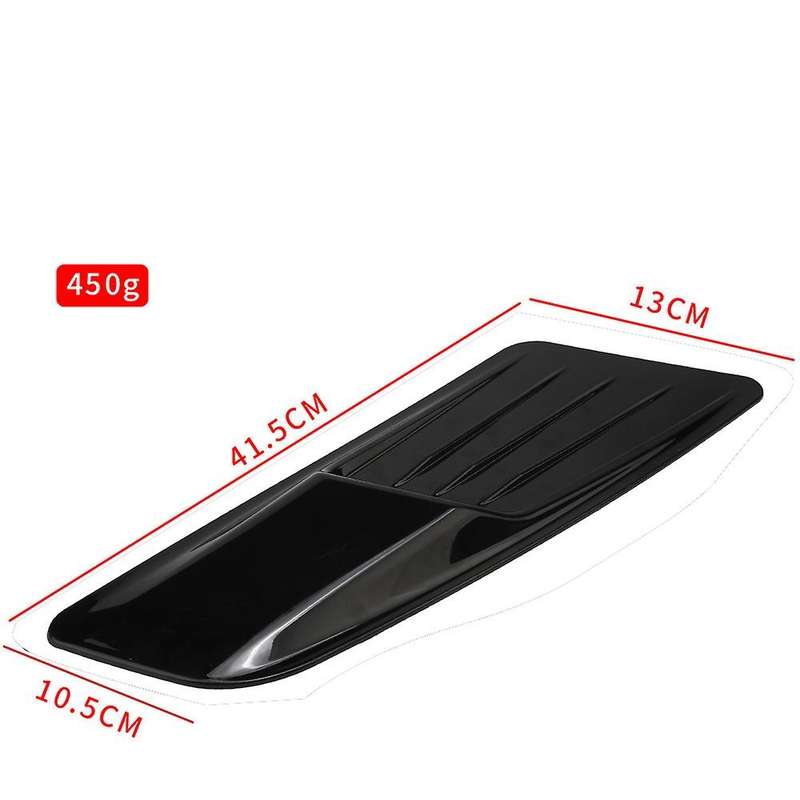 Car Hood Air Intake Trim Scoop Vent Guards for Ford Mustang 2015-2017