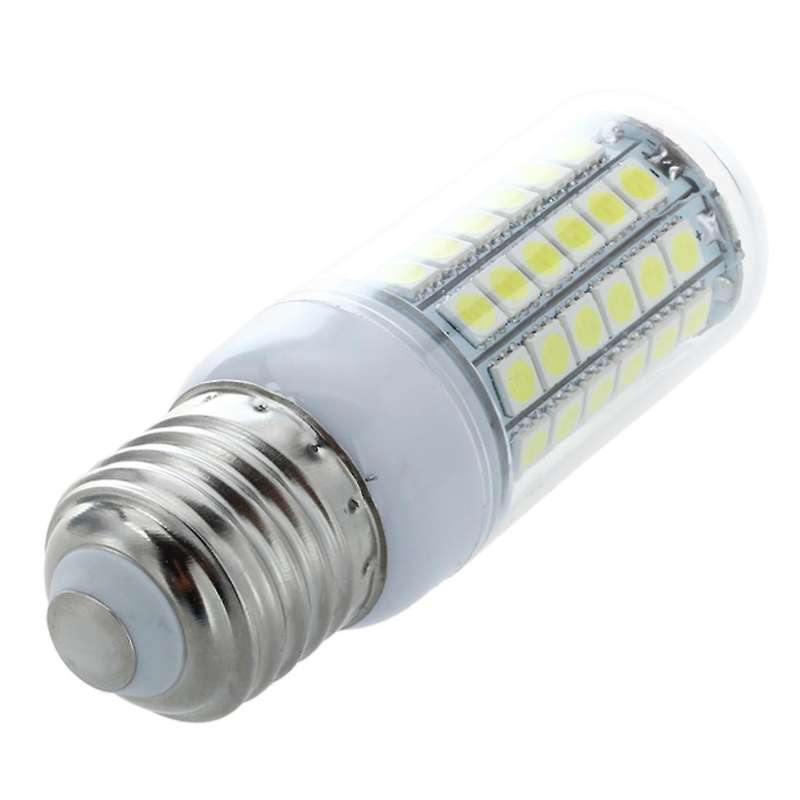 10 X E27 8w 69 Leds 5050 Smd Corn Light Bulb Spot Lamp White 6500k 500lm = 60w