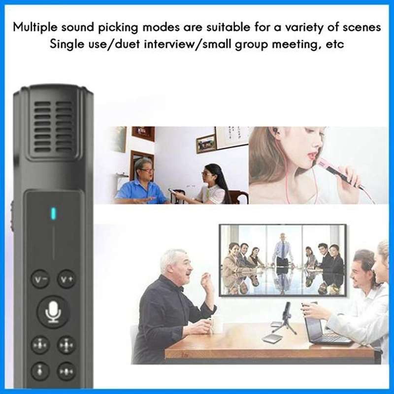 Usb Microphone for Computer Game Pc with Stand for Video,k Song, Etc