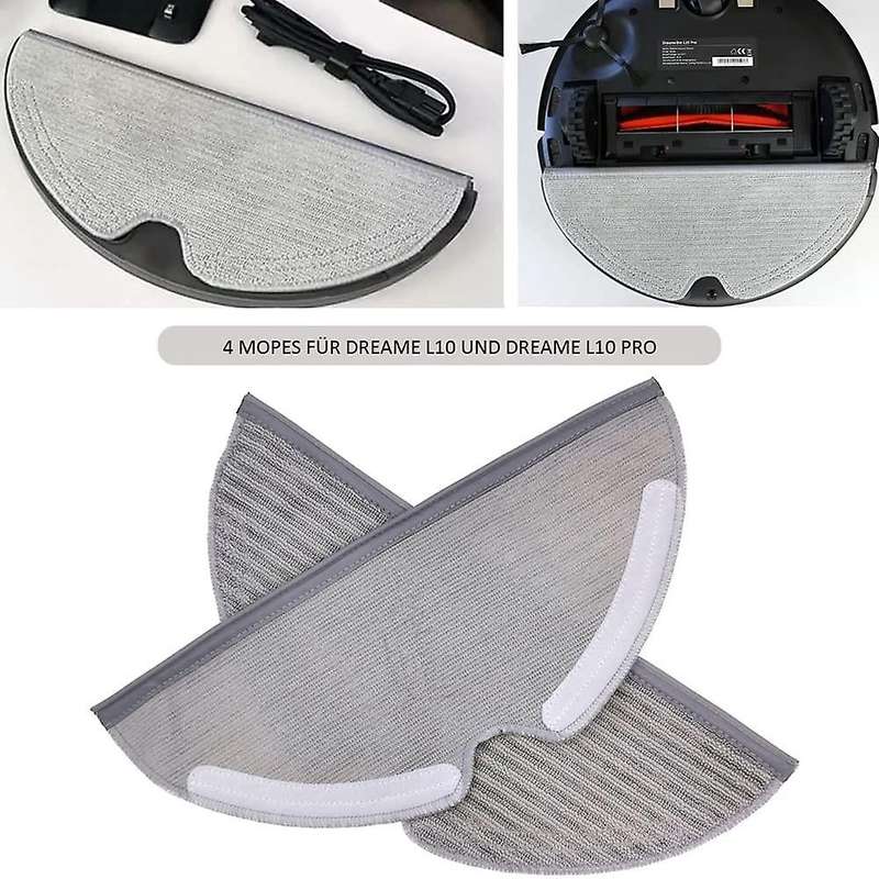 Parts Main Brush Side Brushes Filters for Dreame D9 L10 Pro Robot