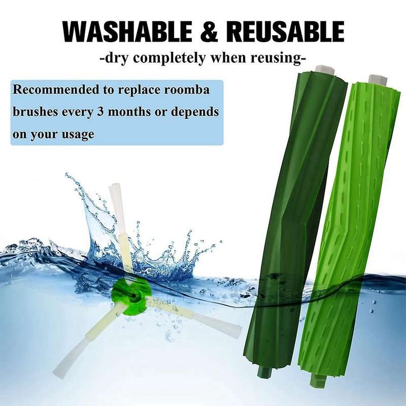 Roller Brush Side Brushes Filters for Irobot Roomba I7 I7+ I3 I3+
