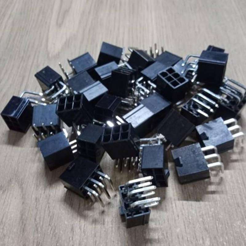 200pcs 4.2mm 6p Female Socket Straight/curved Needle for Pc Computer