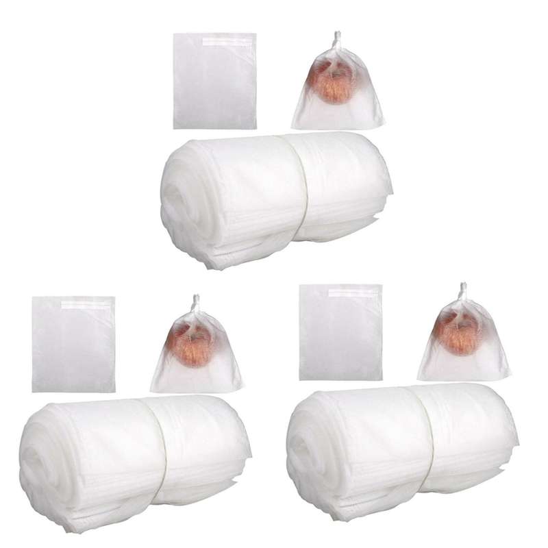 100pcs Garden Plant Fruit Cover Protect Net Mesh Bag Against Insect