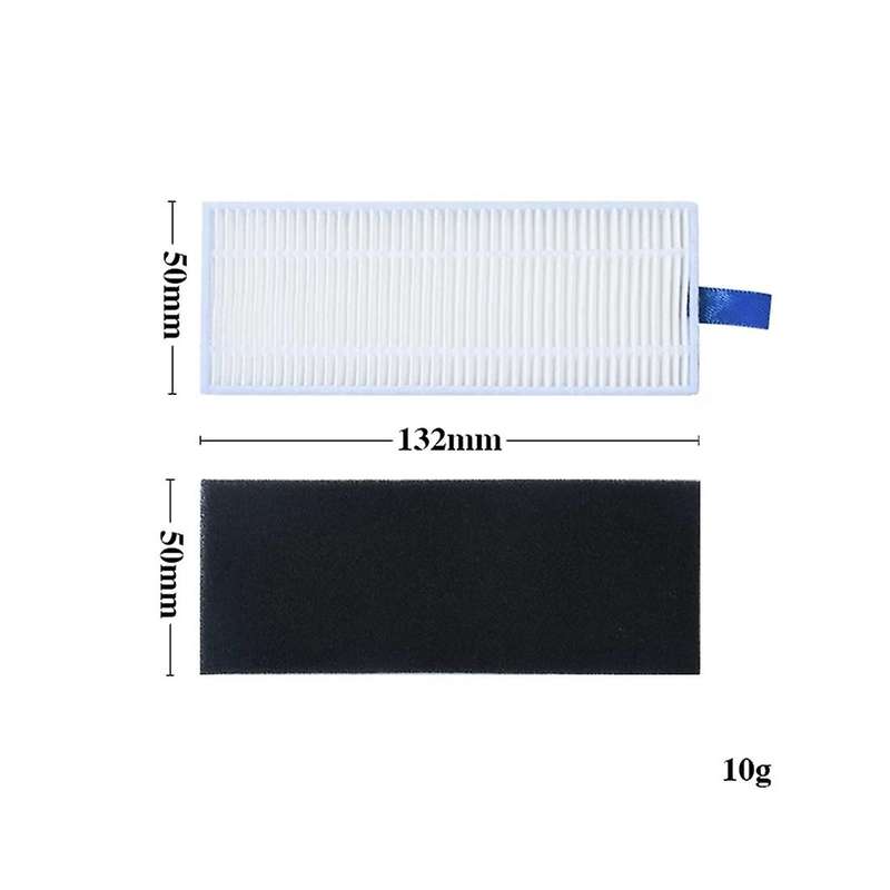 Main Brush Side Brush Mop Cloth Hepa Filter Replacement Parts