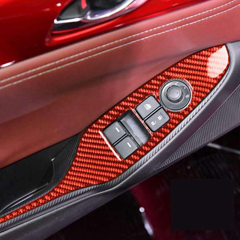 Window Lift Button Panel Decorative Sticker (left-hand Drive High)