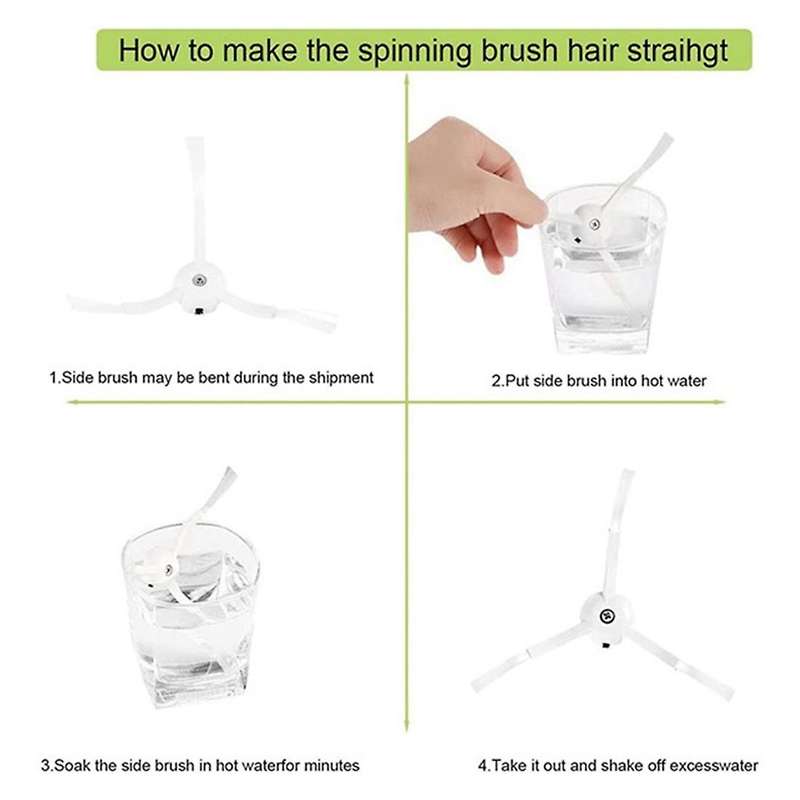 28pack Side Brush Roll Brush Mop Hepa Filter for Xiaomi 1s Robot S50