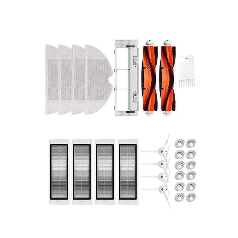 28pack Side Brush Roll Brush Mop Hepa Filter for Xiaomi 1s Robot S50