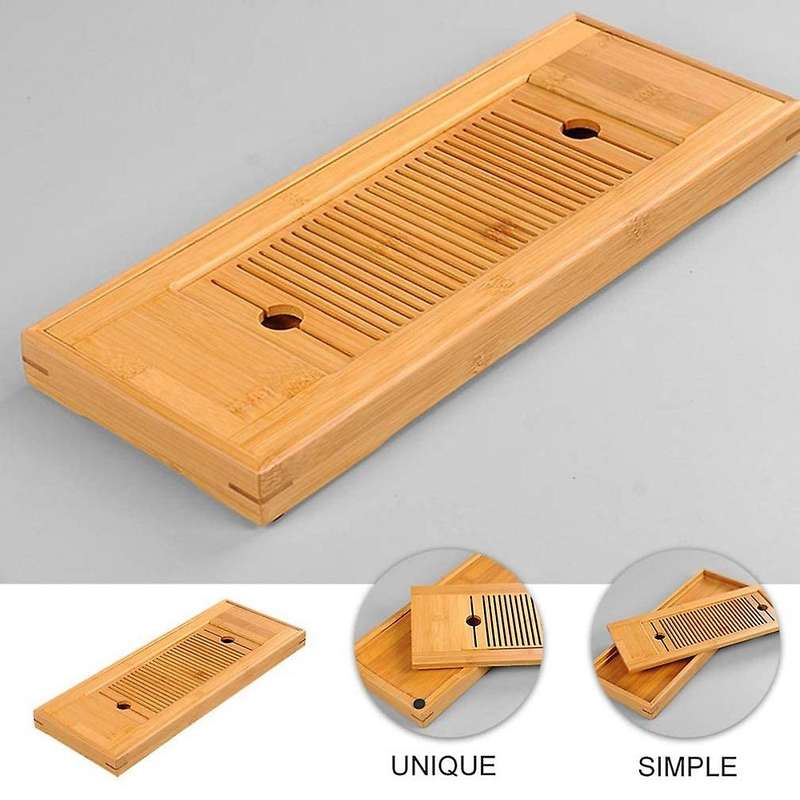 Wood Serving Tray Chinese Gongfu Tea Table Serving Tray Tea Set